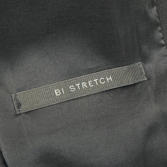 J Crew Italian Wool Blazer Jacket Black Bi Stretch Single Breasted Womens Size 2 - Picture 11 of 16